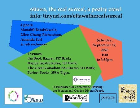 ottawa the real surreal, a poetry crawl